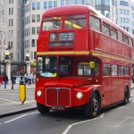 Bus di Kota London Inggris